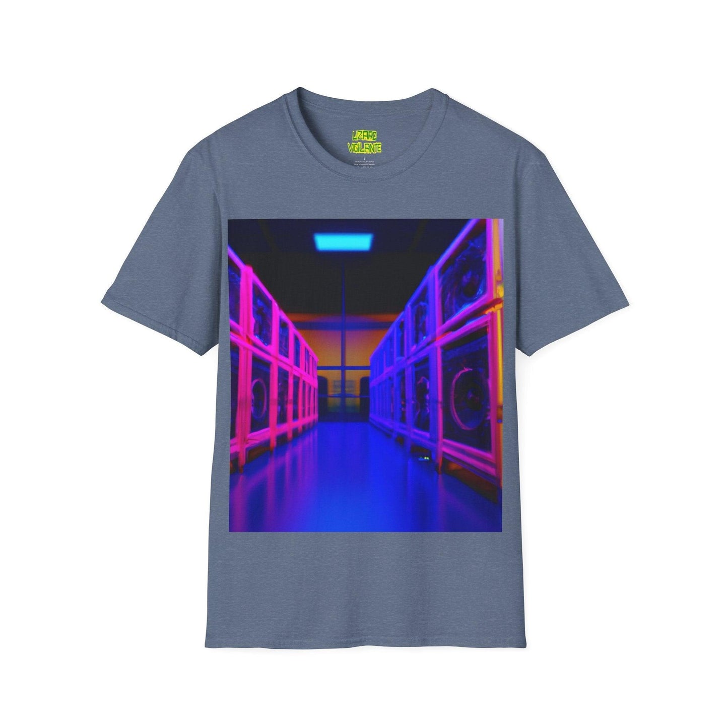 Amps Upstairs Unisex Softstyle T-Shirt - Lizard Vigilante