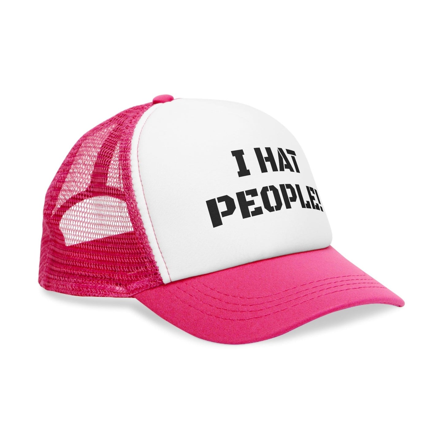 I HAT PEOPLE! Mesh Cap - Lizard Vigilante