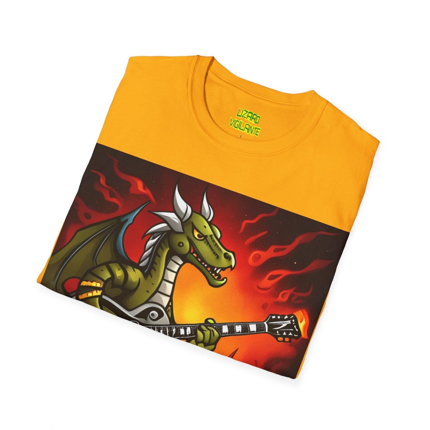 Draggin Solo Unisex Softstyle T-Shirt - Lizard Vigilante