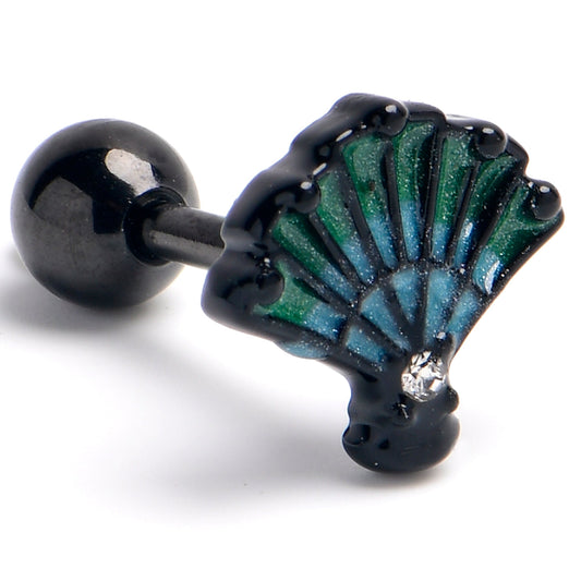 16G 1/4 Serenity Ocean Magic Sea Shells Cartilage Helix Conch Earring