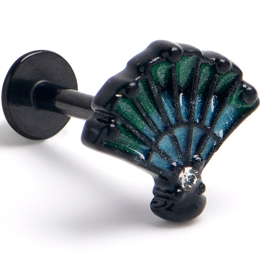 16G 5/16 Serenity Ocean Magic Sea Shells Labet Tragus Earring