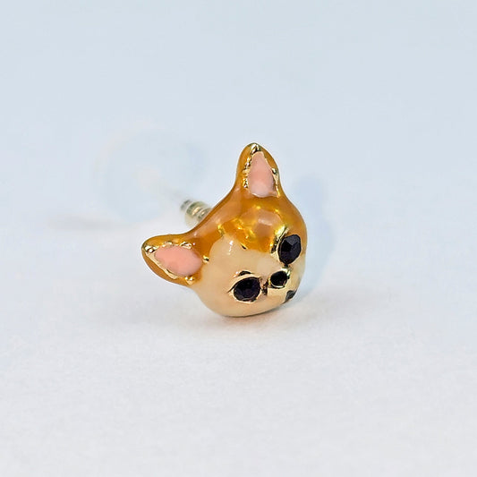 16G 5/16 Puppy Dog Brown PTFE Bioplast Labret Monroe Tragus