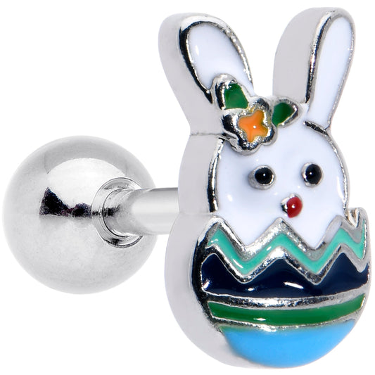 16G 1/4 Easter Egg Bunny Cartilage Tragus Earring