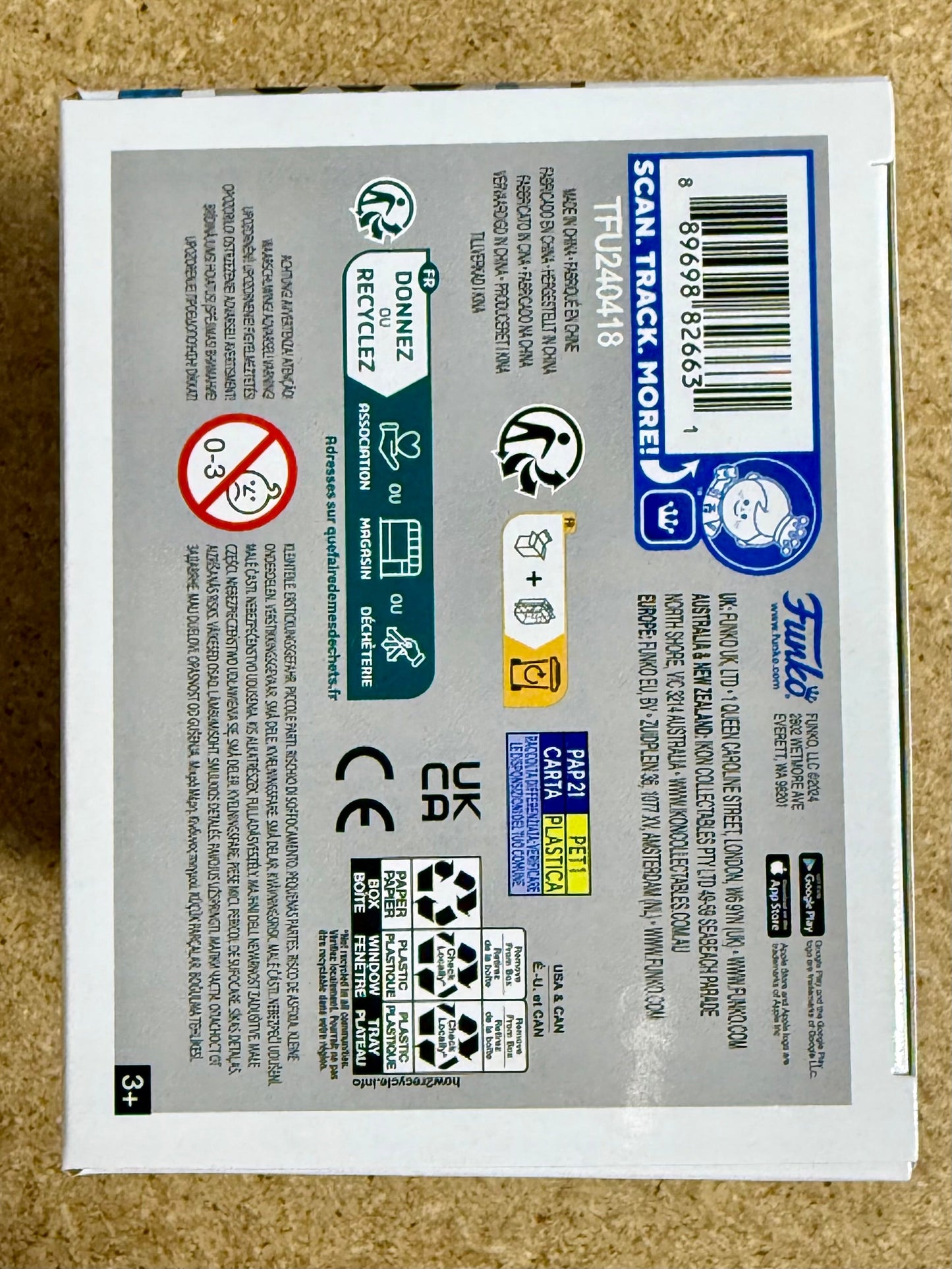 Musician Marc Roberge Of O.A.R. Signed 2024 MTV Funko Pop #236 With JSA COA