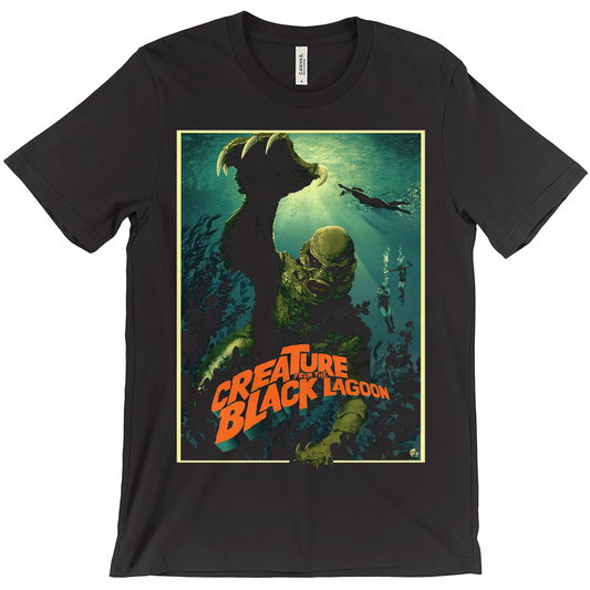 Creature from the Black Lagoon Film Poster Tee