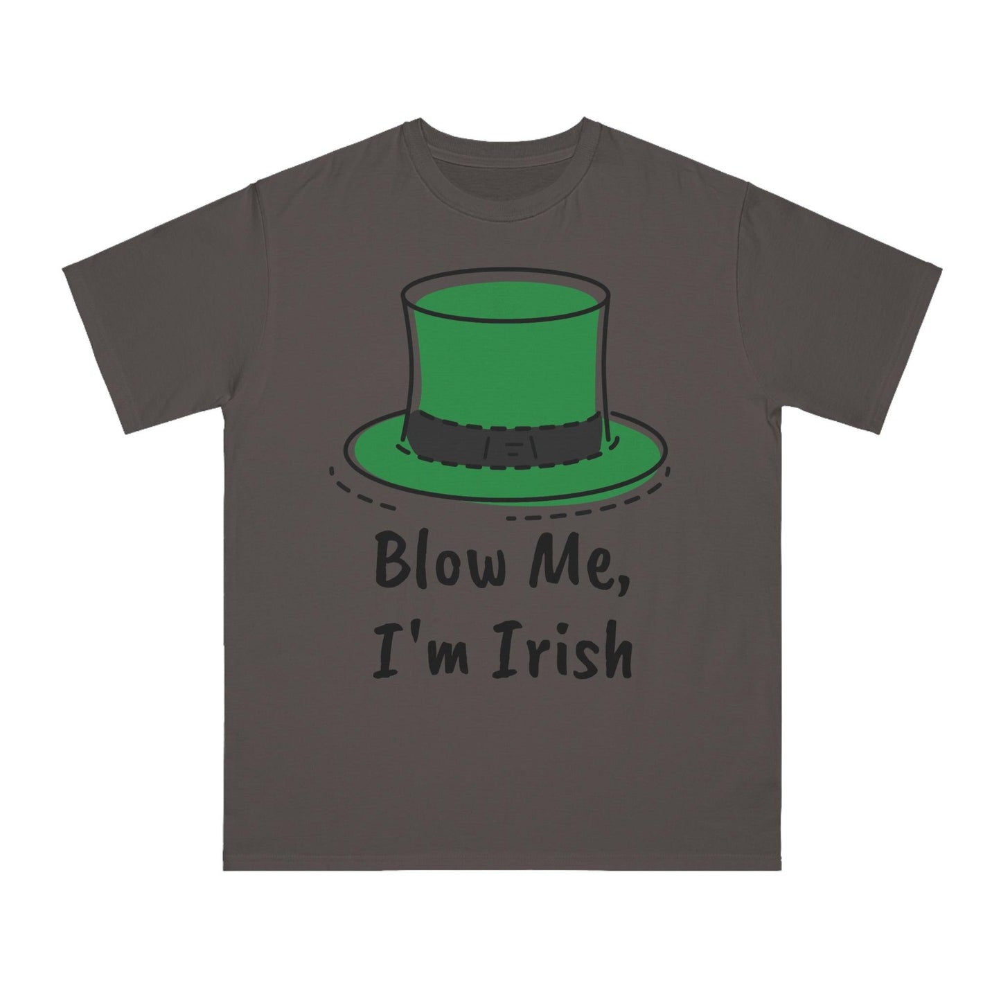 Blow Me, I'm Irish Organic Unisex Classic T-Shirt - Lizard Vigilante