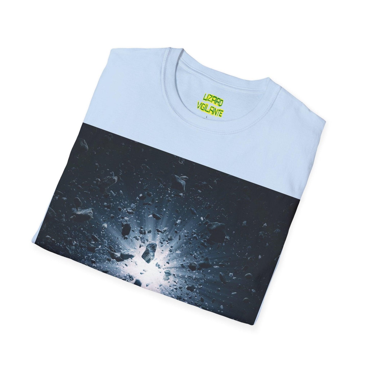 Space Rocks Unisex Softstyle T-Shirt - Lizard Vigilante