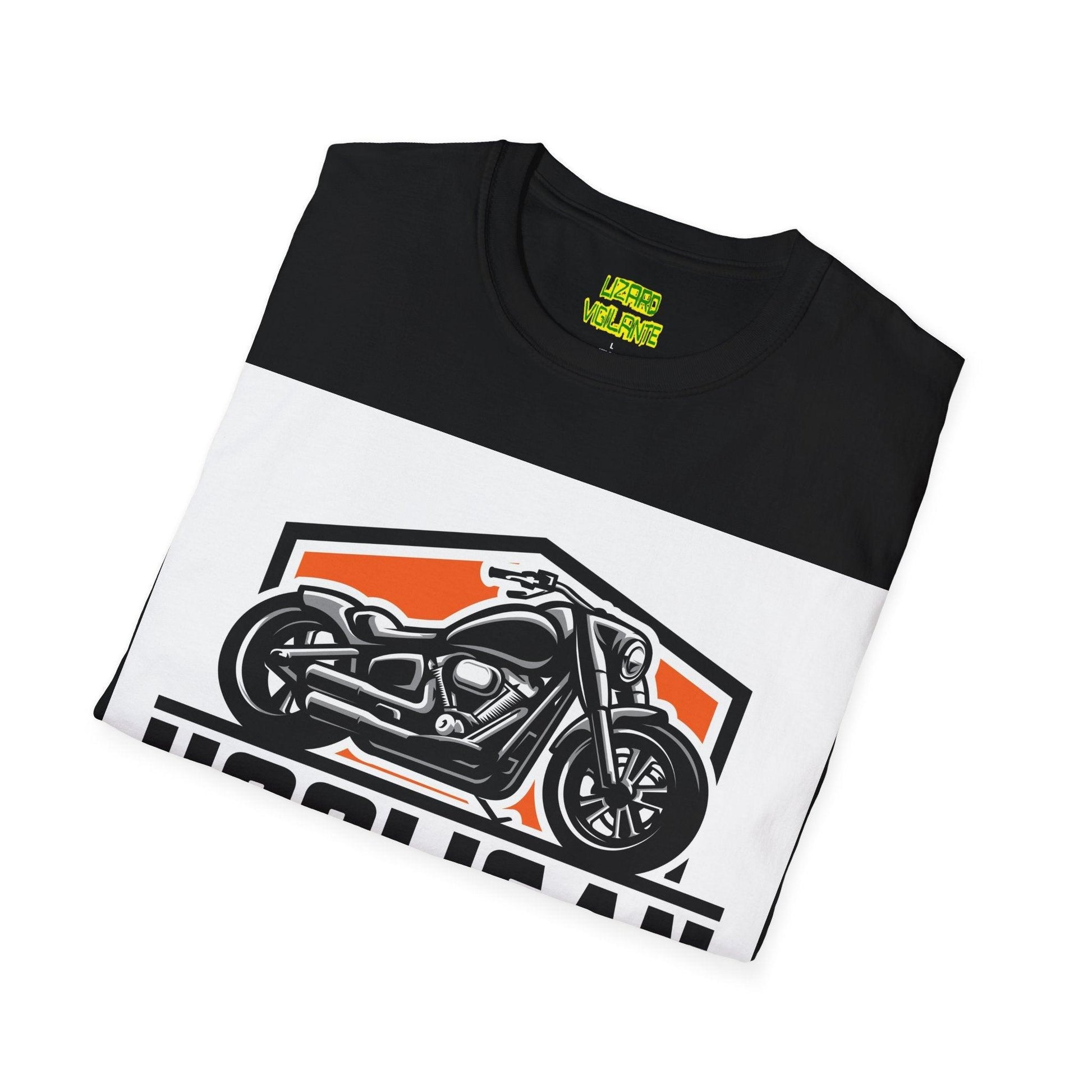 Hooligan Bike Club Unisex Softstyle T-Shirt - Lizard Vigilante