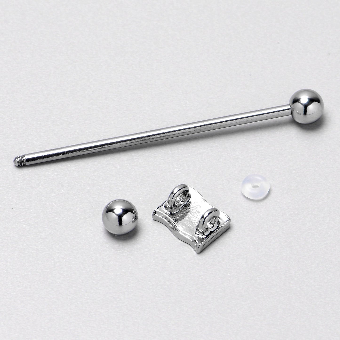 14G Patriotic Flag Industrial Barbell 38mm