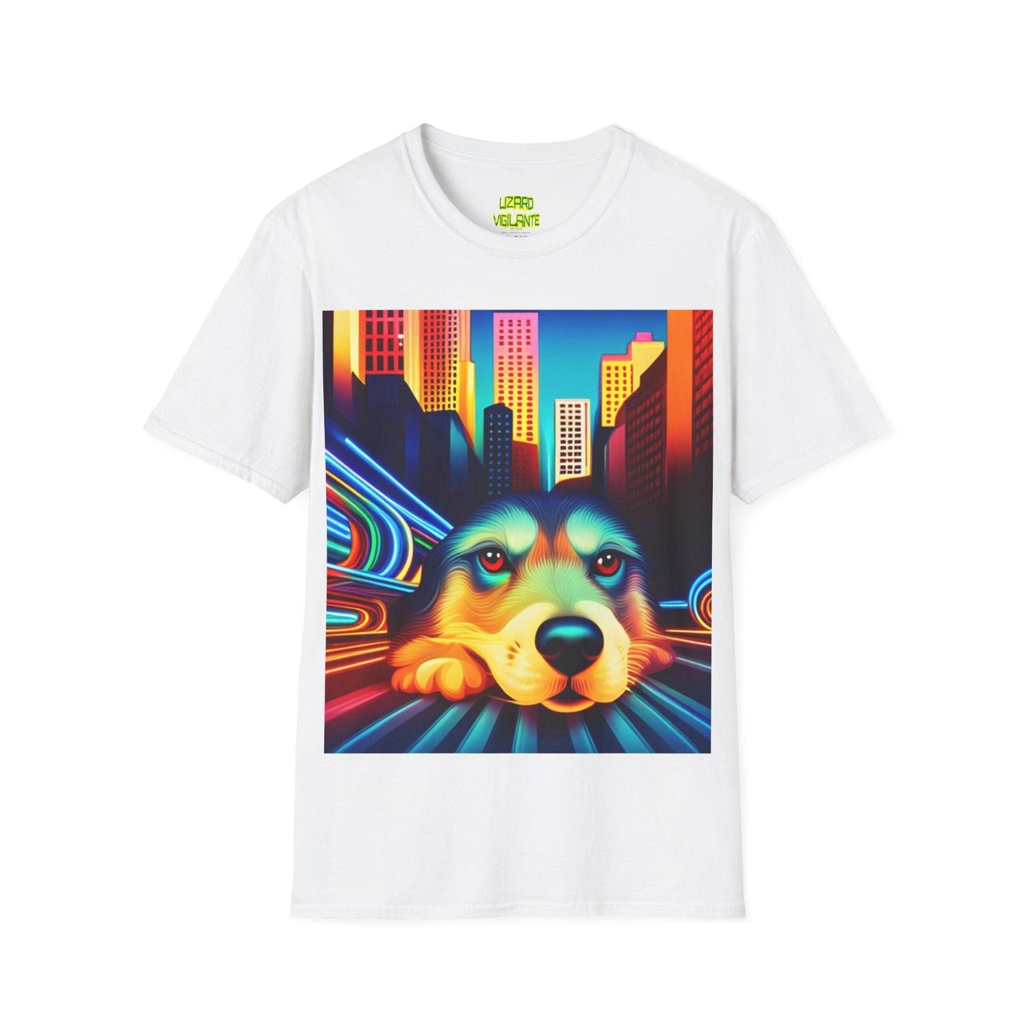 The Dog Album Unisex Softstyle T-Shirt - Lizard Vigilante