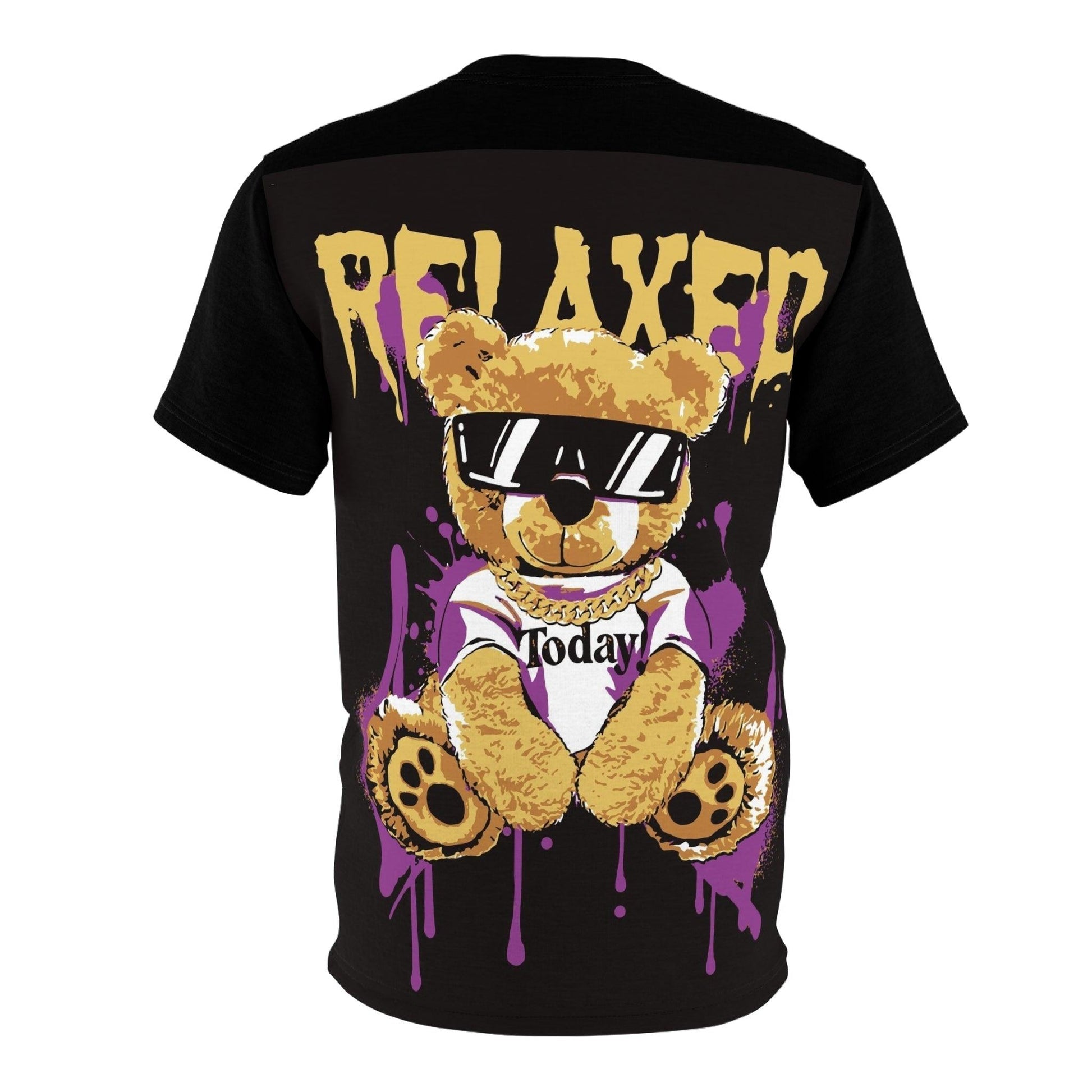 RELAXED Today Teddy Bear Unisex Cut & Sew Tee - Lizard Vigilante