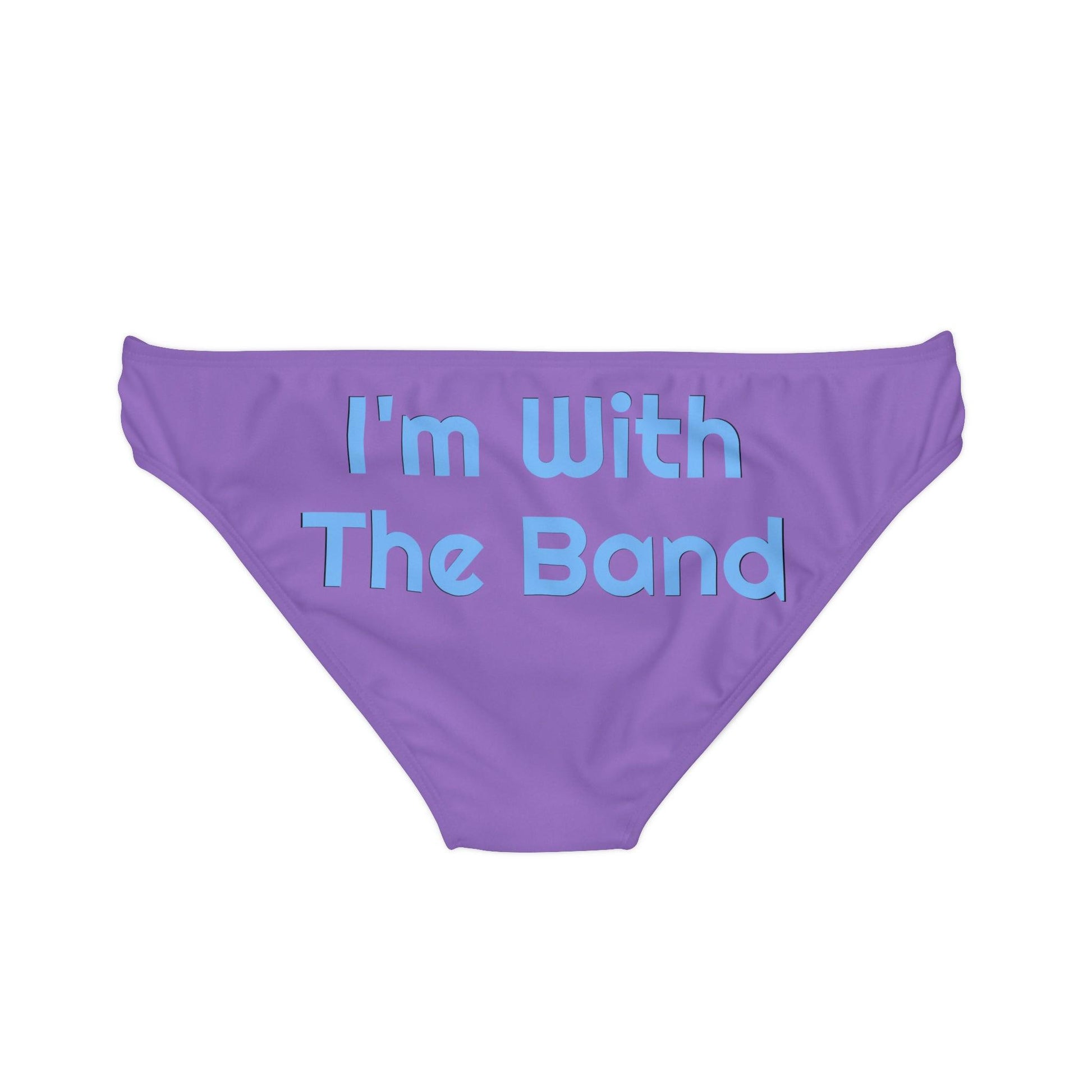 I'm With The Band Loop Tie Side Bikini Bottom - Lizard Vigilante