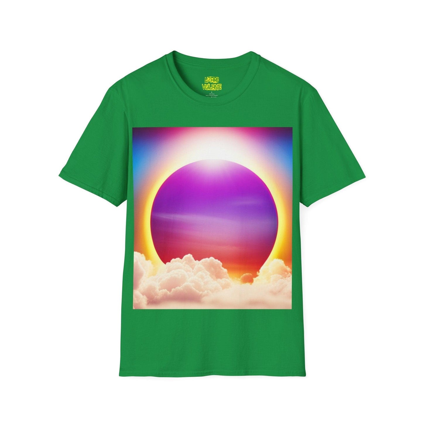 Mystical Purple Ball Unisex Softstyle T-Shirt - Lizard Vigilante