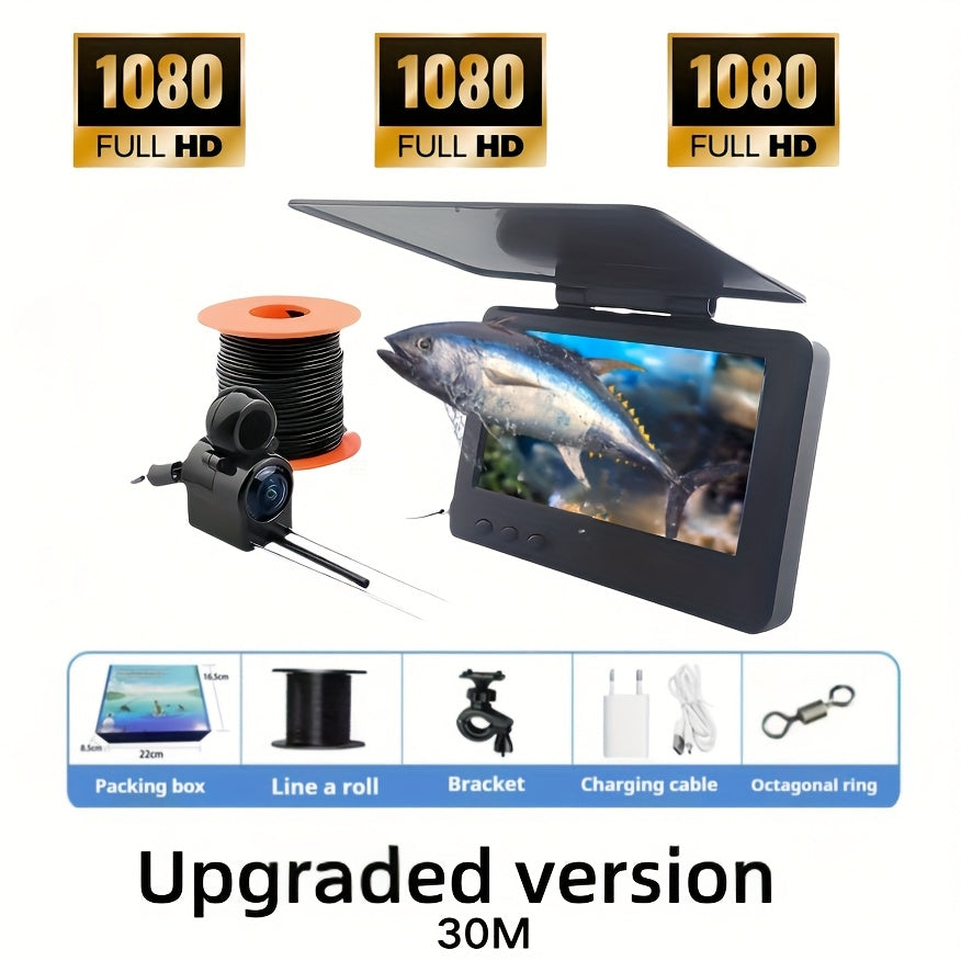 1pc Professional Fishing Set - HD Camera + Adjustable Stand + Bait Monitor | Complete Angler Kit | Multiple Sizes (1.2-6.6ft). Festival Gift, Ultimate Choice For Fishing Enthusiasts
