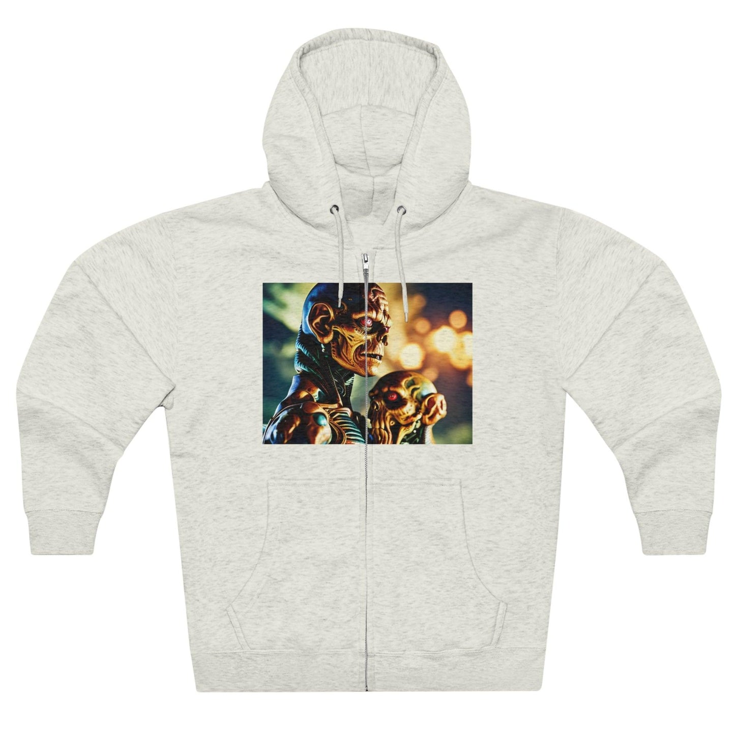 Botlove Unisex Premium Full Zip Hoodie - Lizard Vigilante