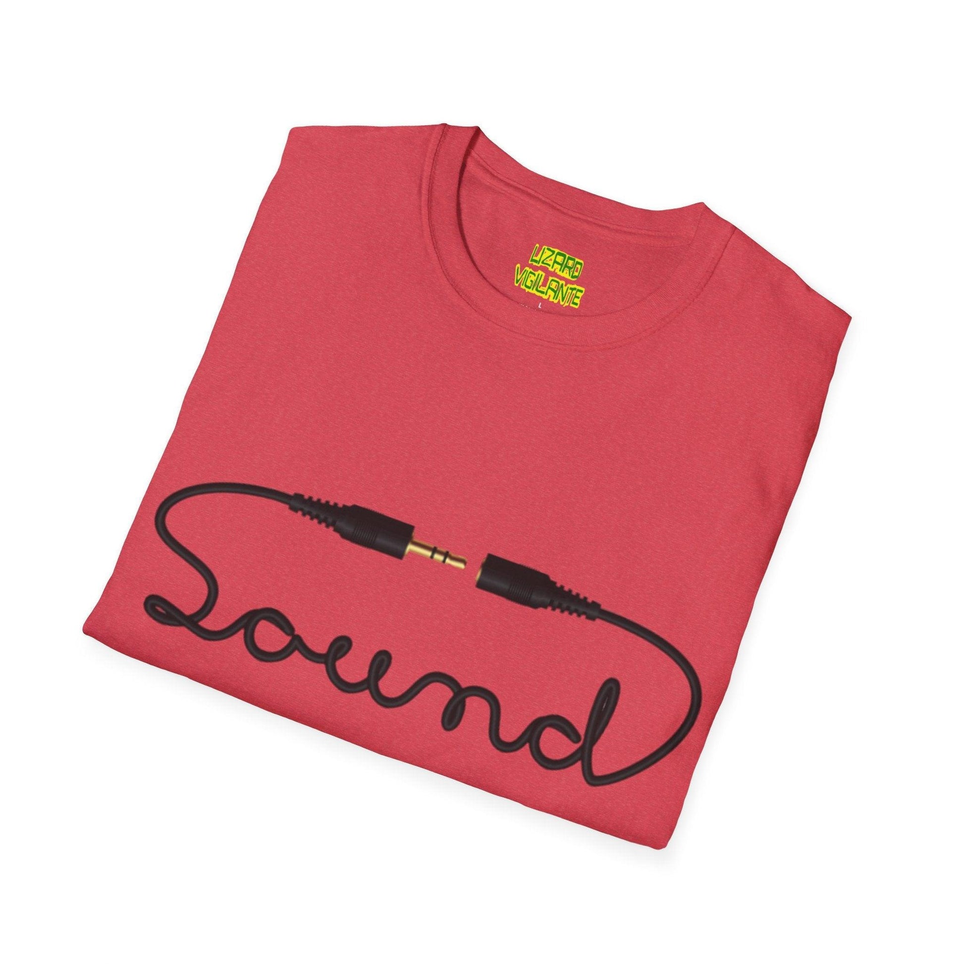 Sound Link Unisex Softstyle T-Shirt - Lizard Vigilante