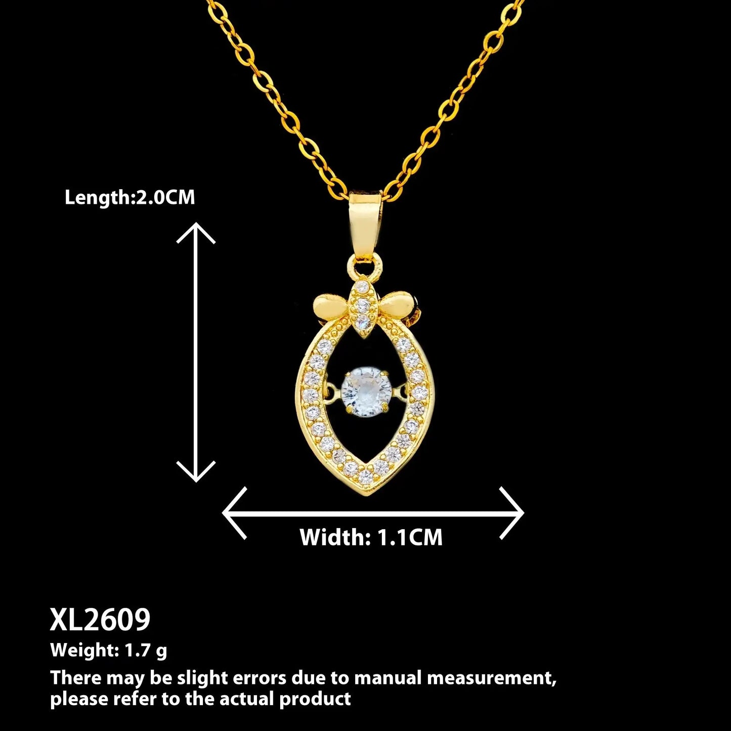 European And American Moon Necklace Niche Non-fading High-grade Accessories