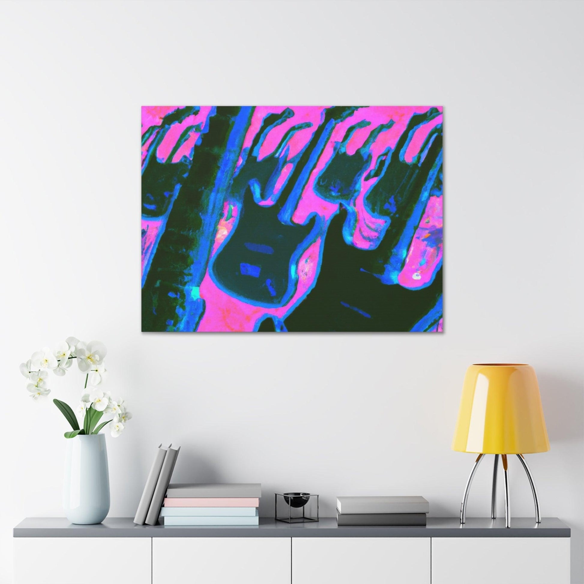 Beach Attack Canvas Gallery Wraps - Lizard Vigilante