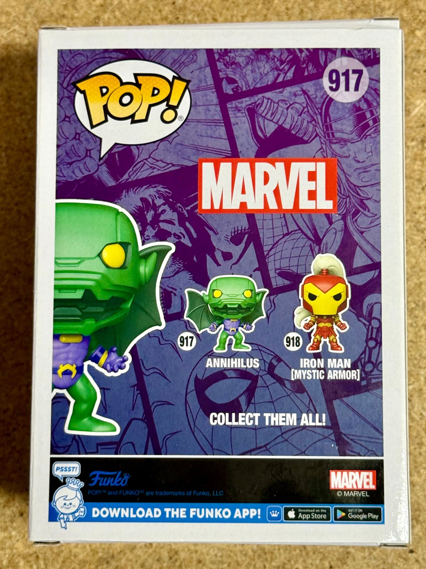 Funko Pop! Marvel Annihilus #917 Walgreens 2021 Fantastic Four Exclusive