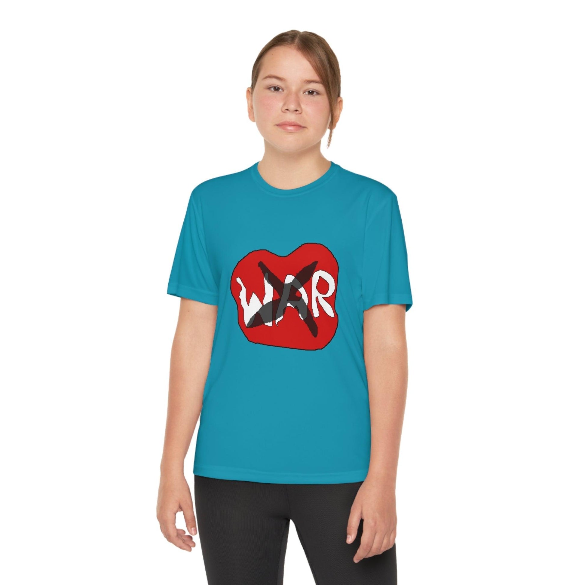 No War Logo Youth Competitor Tee - Lizard Vigilante