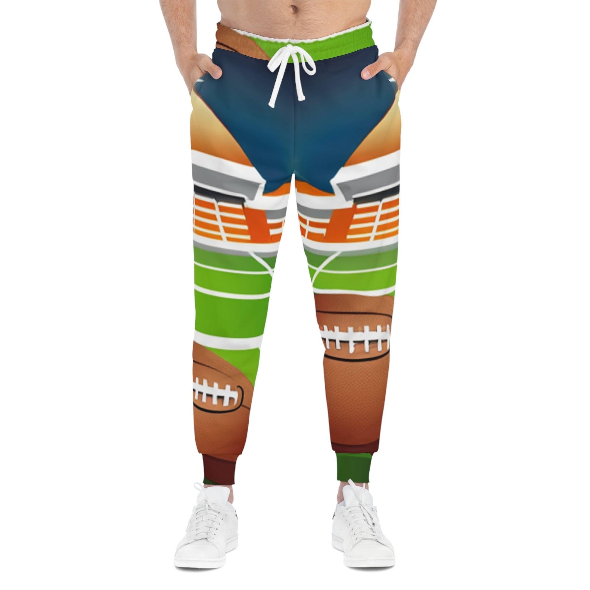 Football Field Athletic Joggers - Lizard Vigilante