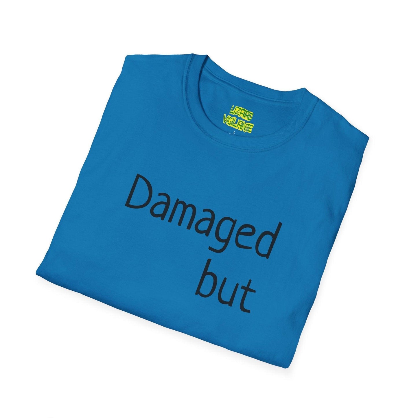 Damaged but doable. Unisex Softstyle T-Shirt - Lizard Vigilante