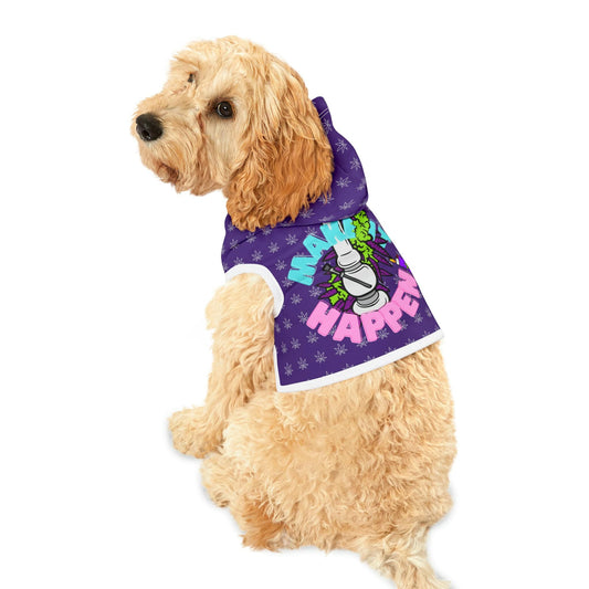 Make It Happen Cannabis Pet Hoodie