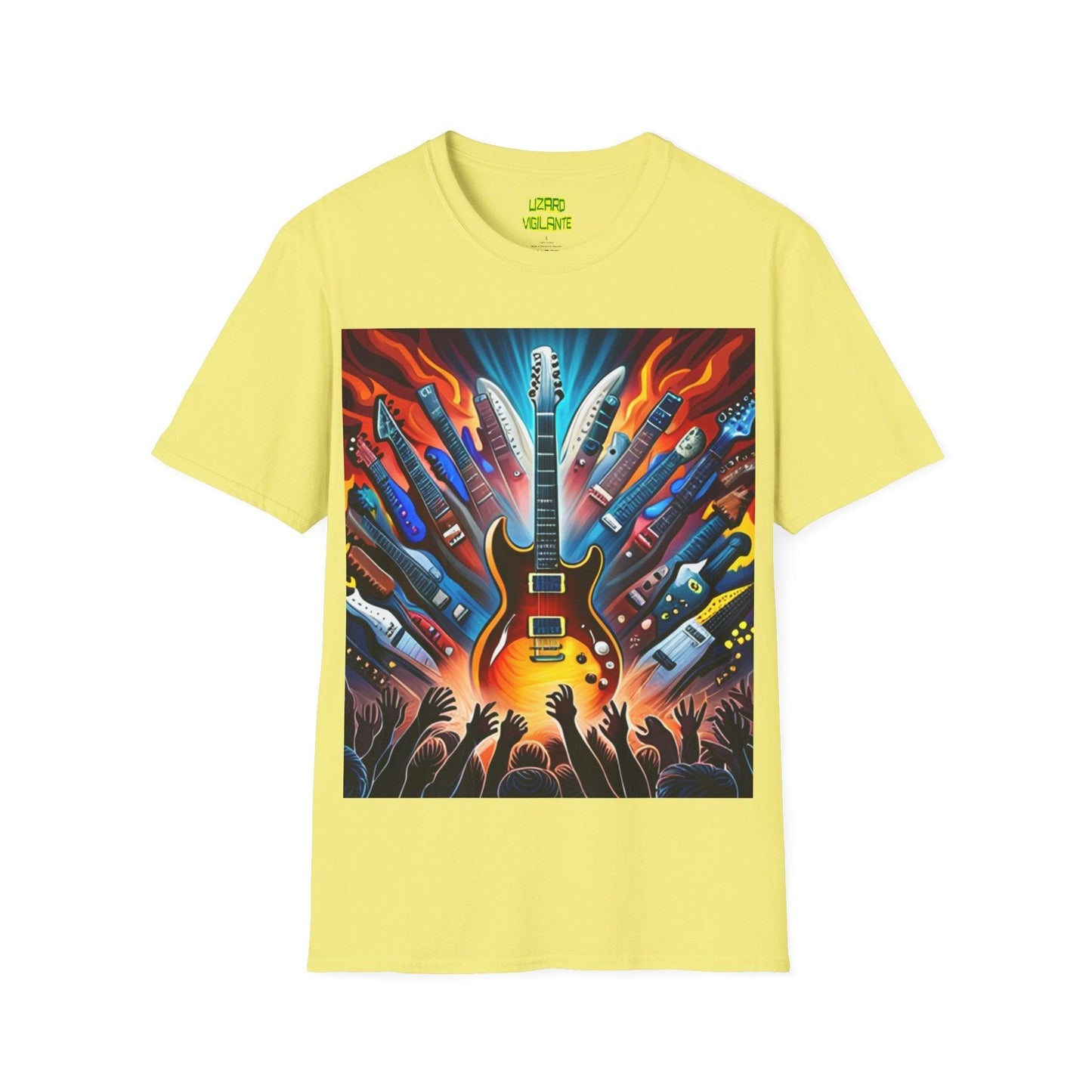 Electric Heroes Unisex Softstyle T-Shirt - Lizard Vigilante