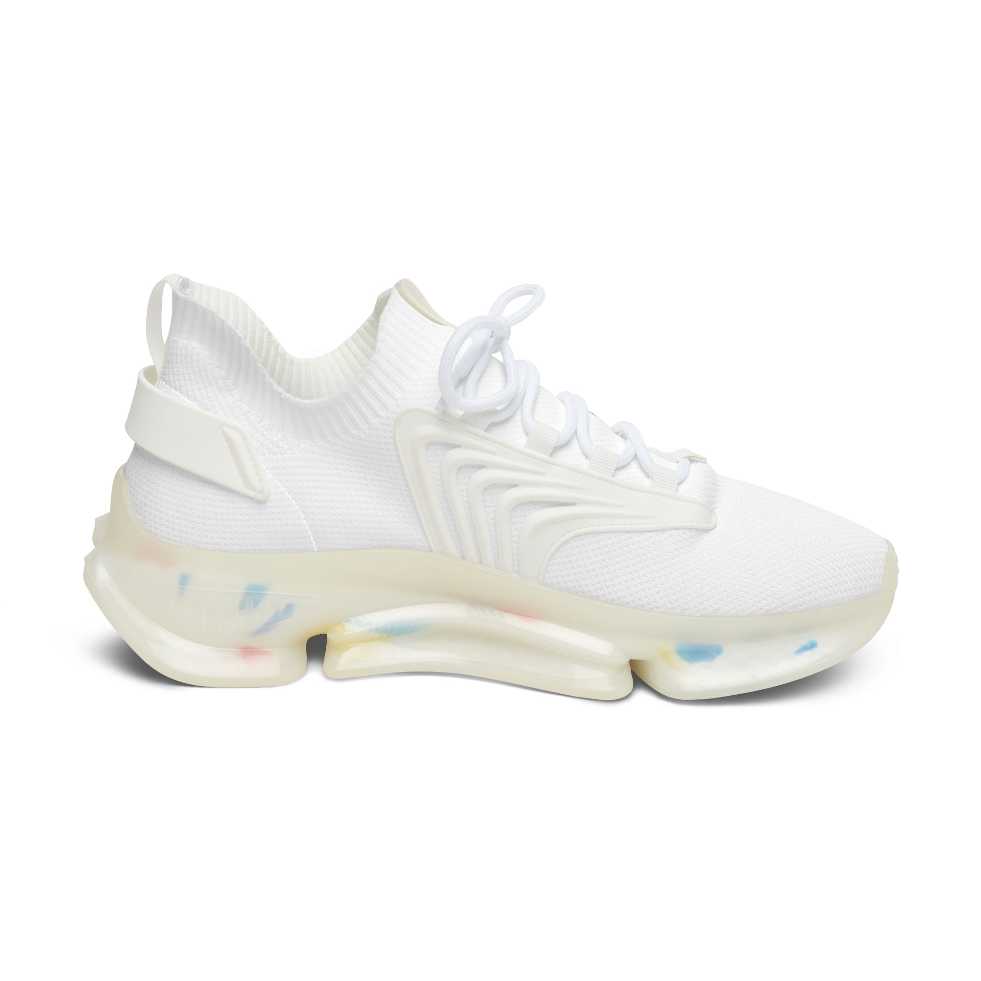 Women's Mesh Sneakers - White - Premium Shoes from Printify - Just $59.99! Shop now at Lizard Vigilante