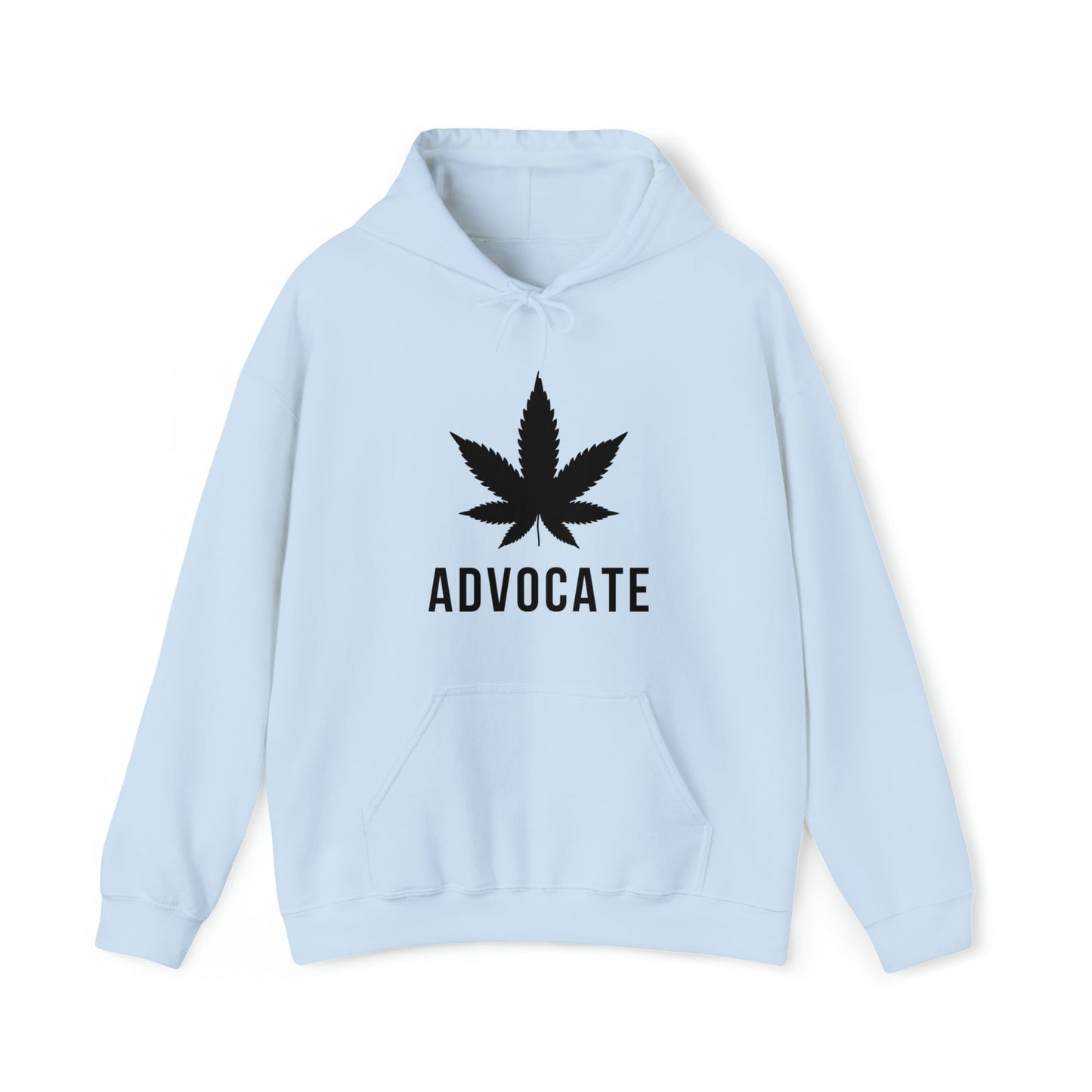 Bold Cannabis Advocate Marijuana Leaf Weed Hoodie