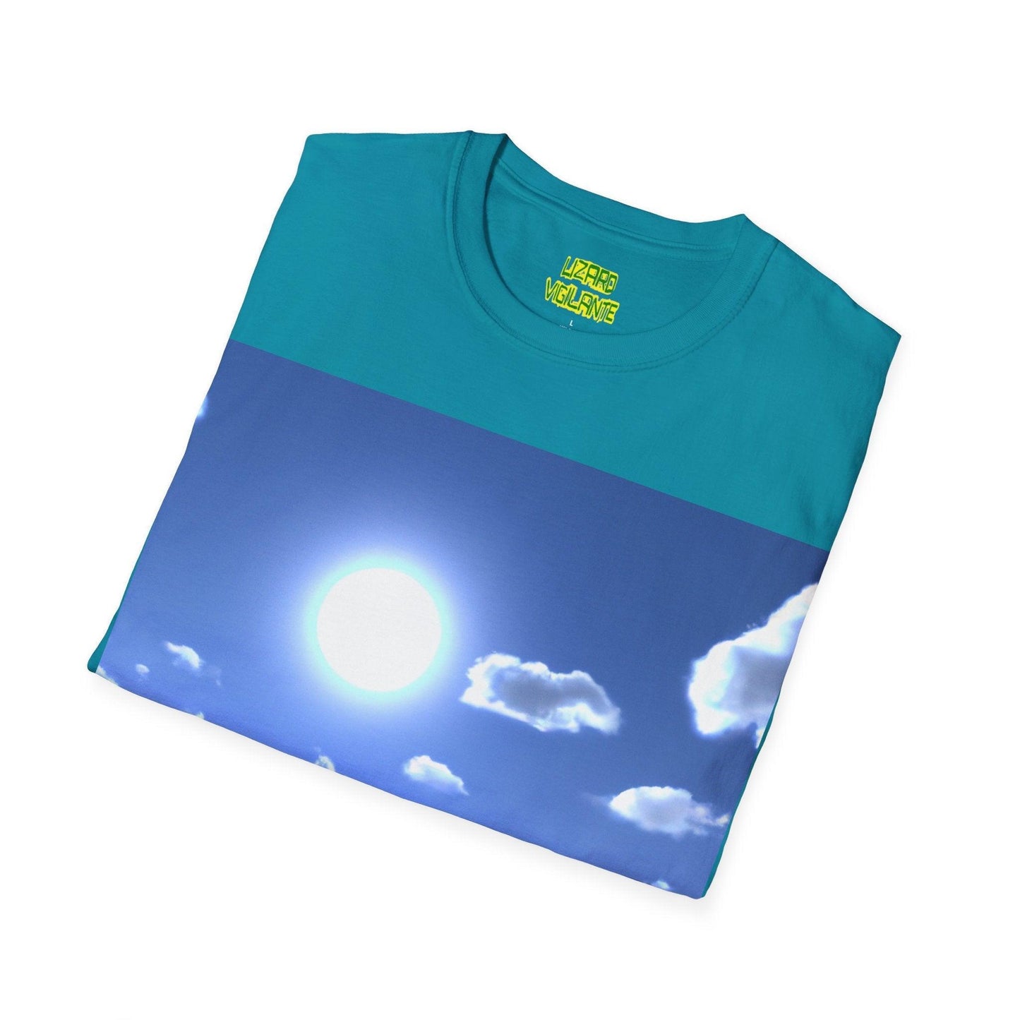 Sailing Sunlight Graphic Unisex Softstyle T-Shirt - Lizard Vigilante