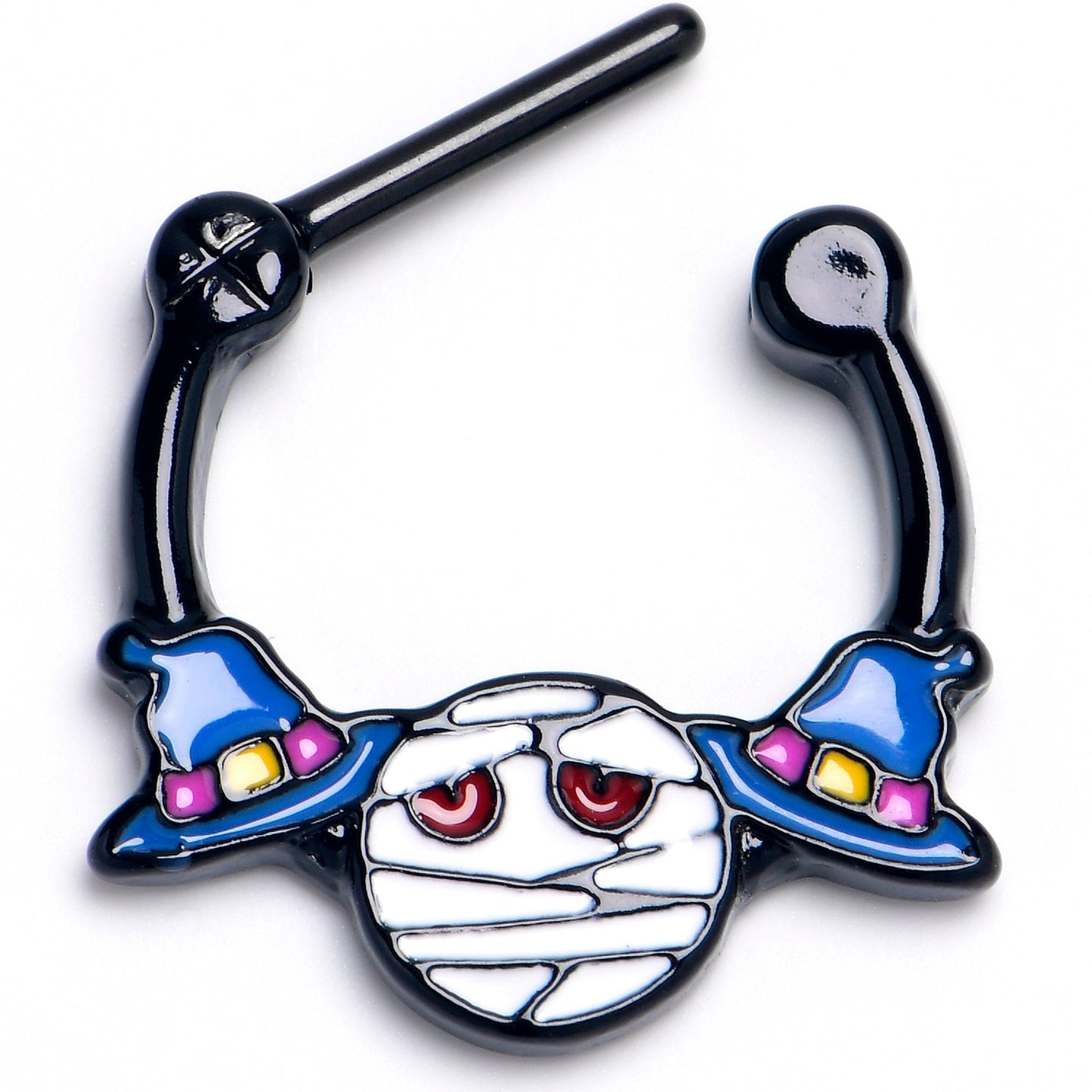 16G 5/6 Witch Hat Mummy Cartilage Clicker