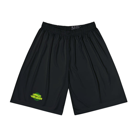 Lizard Vigilante Logo Men’s Sports Shorts (AOP) - Lizard Vigilante