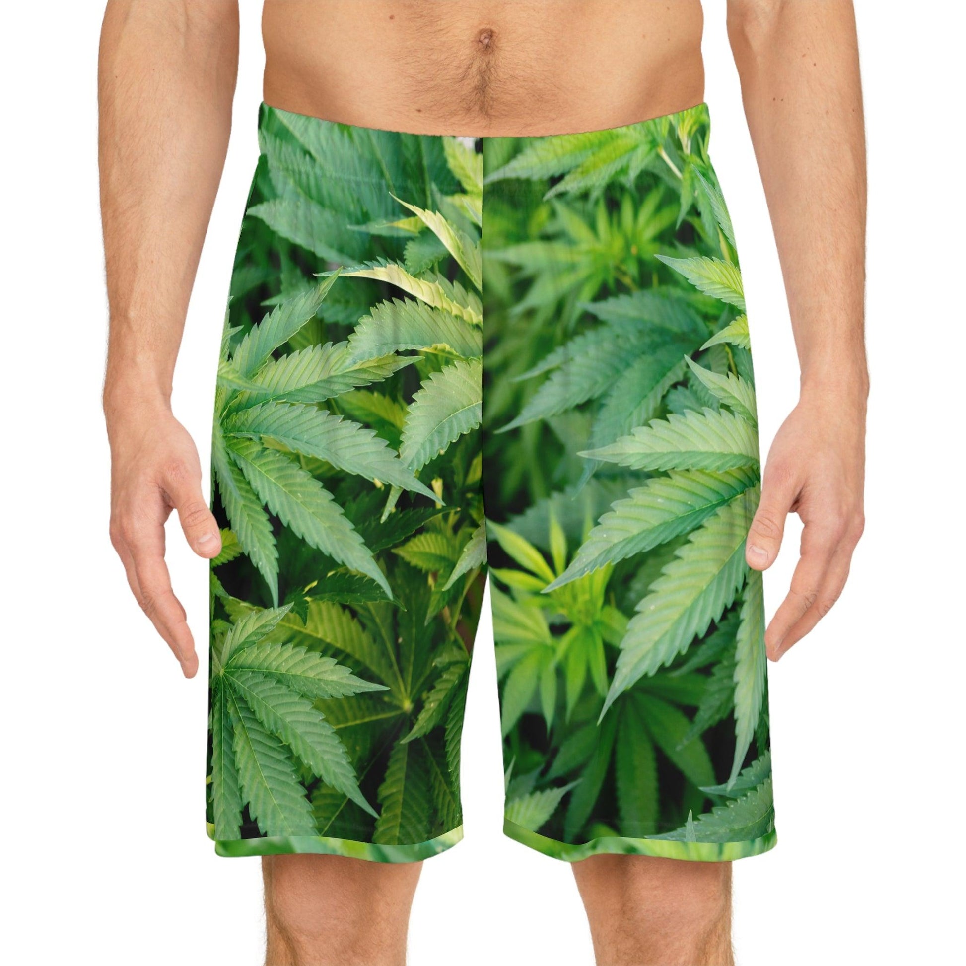 Weed Basketball Shorts - Premium All Over Prints from Printify - Just $40.78! Shop now at Lizard Vigilante