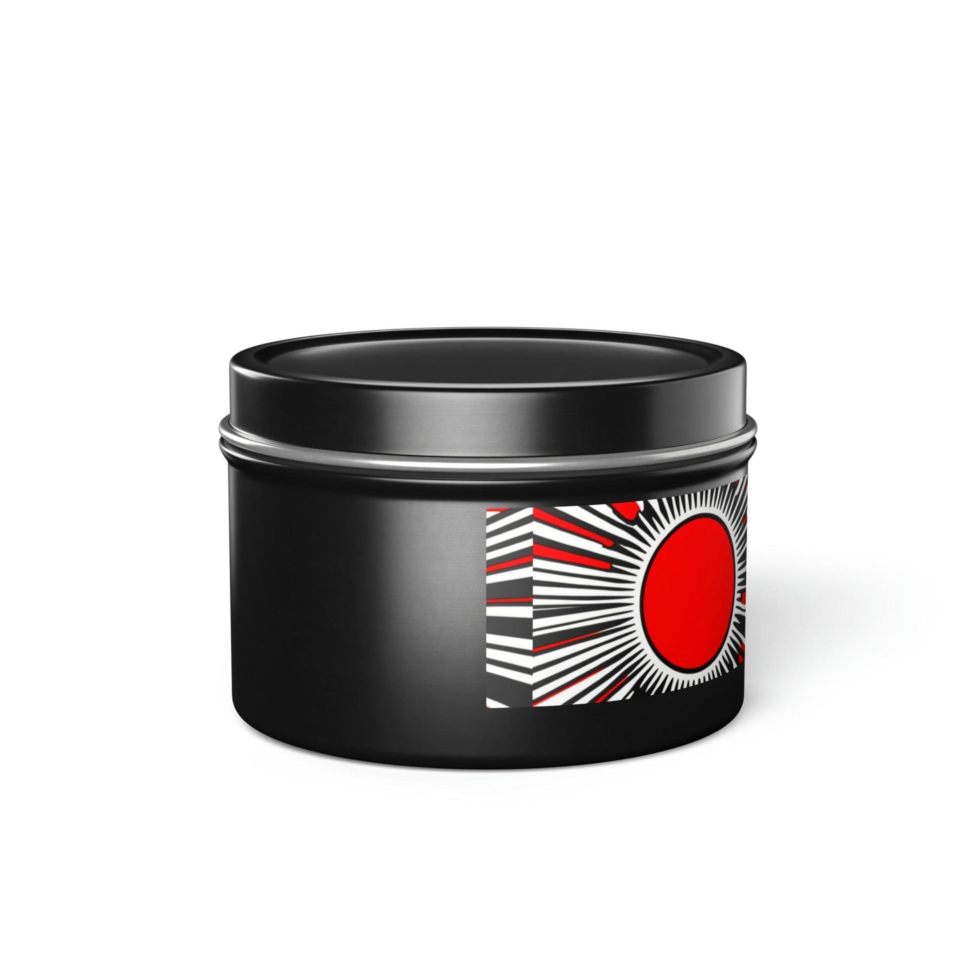 Red Circ Tin Candles - Lizard Vigilante