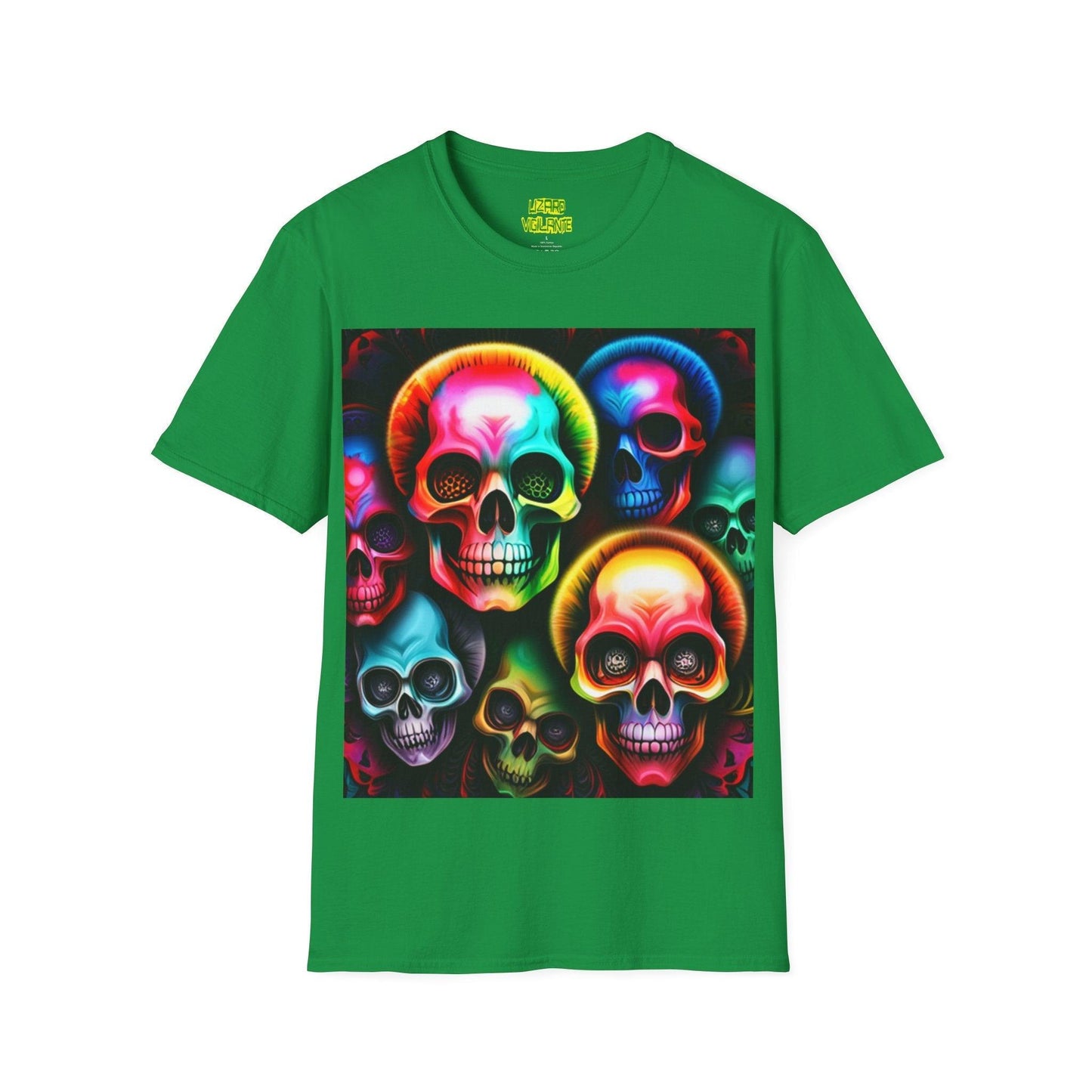 Pile Of Beautiful Skullers Unisex Softstyle T-Shirt - Lizard Vigilante