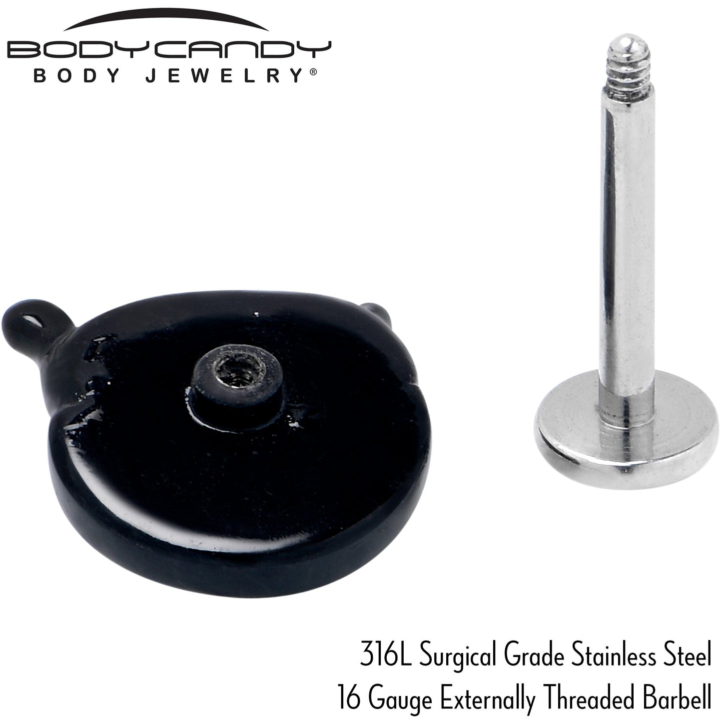 16G 5/16 Watermelon Cat Love Labret Monroe Tragus