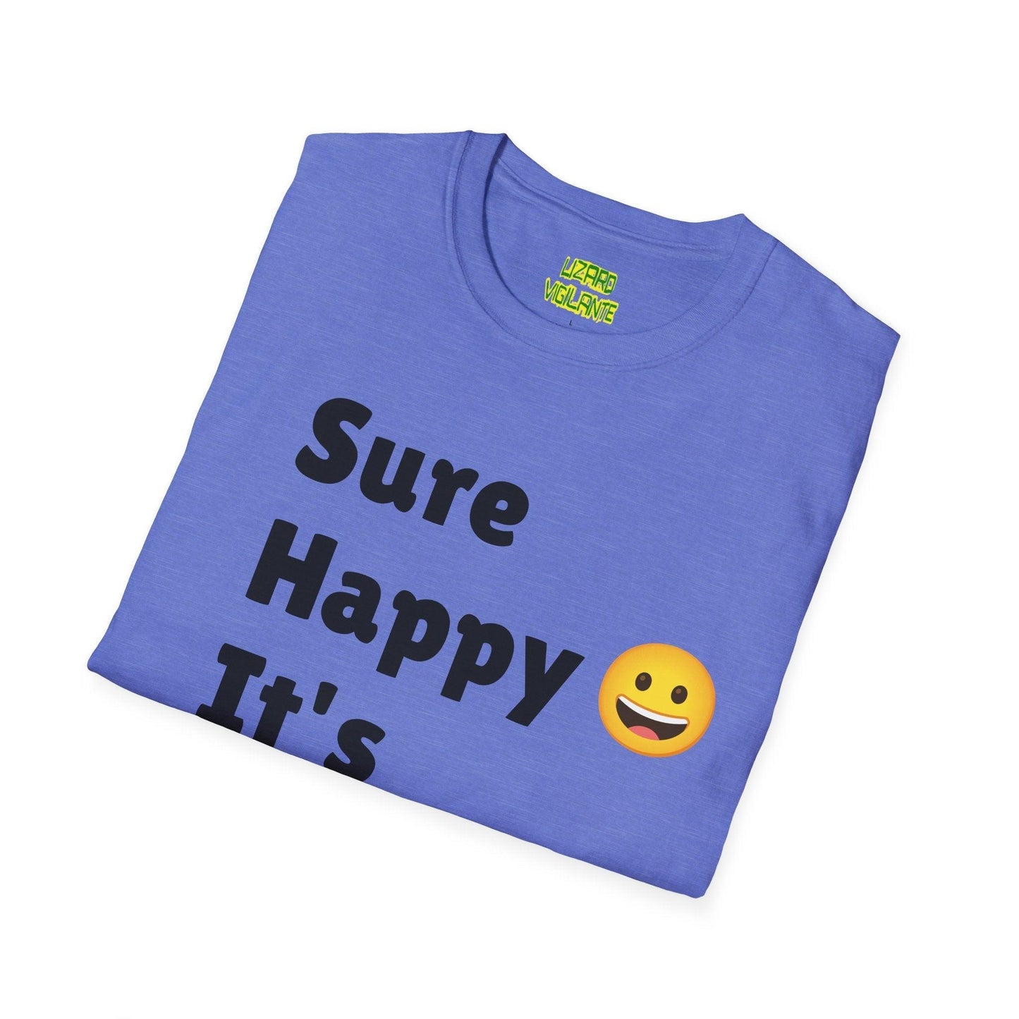 Sure Happy It's Thursday Unisex Softstyle T-Shirt - Lizard Vigilante