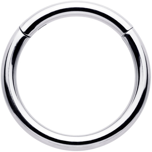 12G 9/16 316L Surgical Steel Precision Hinged Segment Hoop