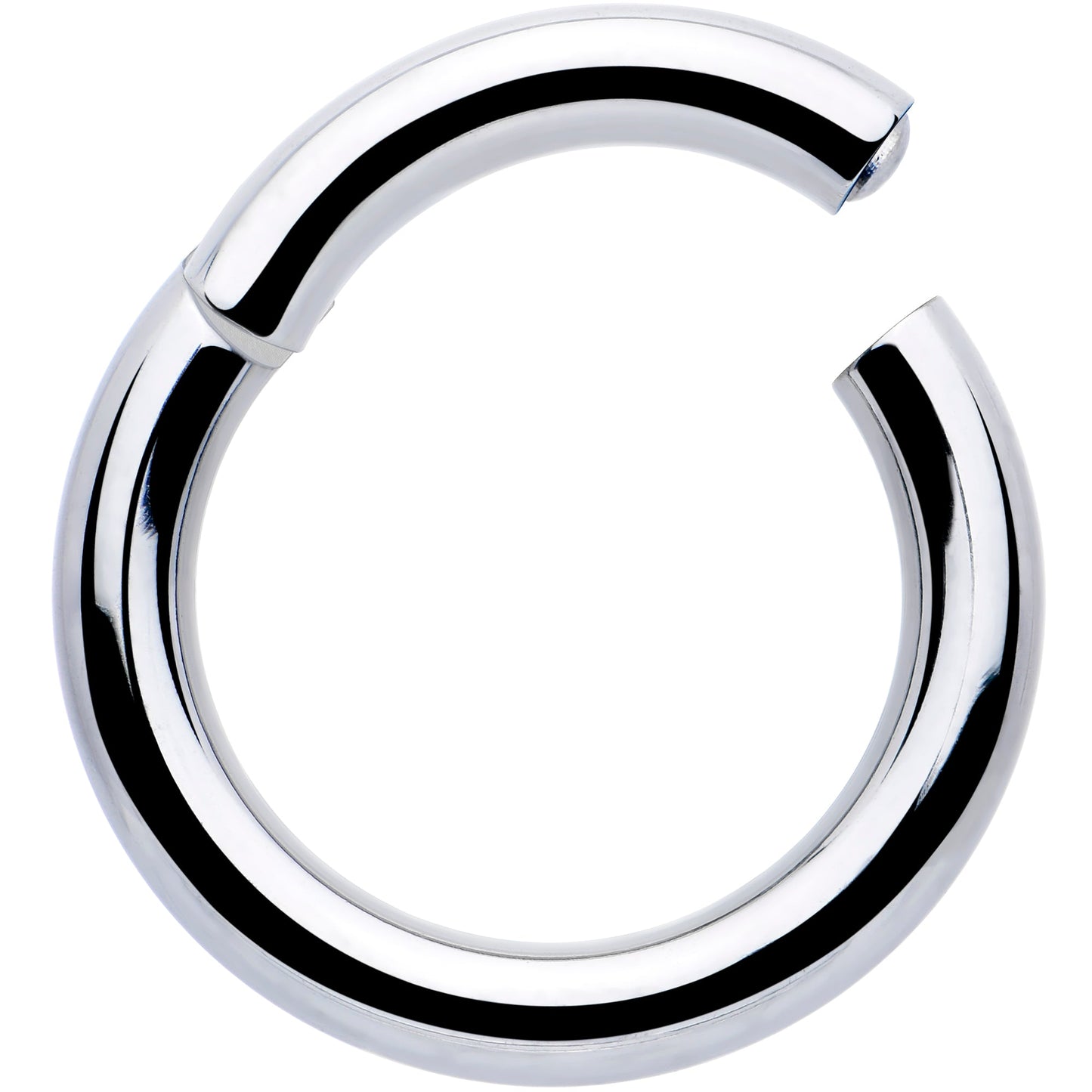 8G 9/16 316L Surgical Steel Precision Hinged Segment Hoop