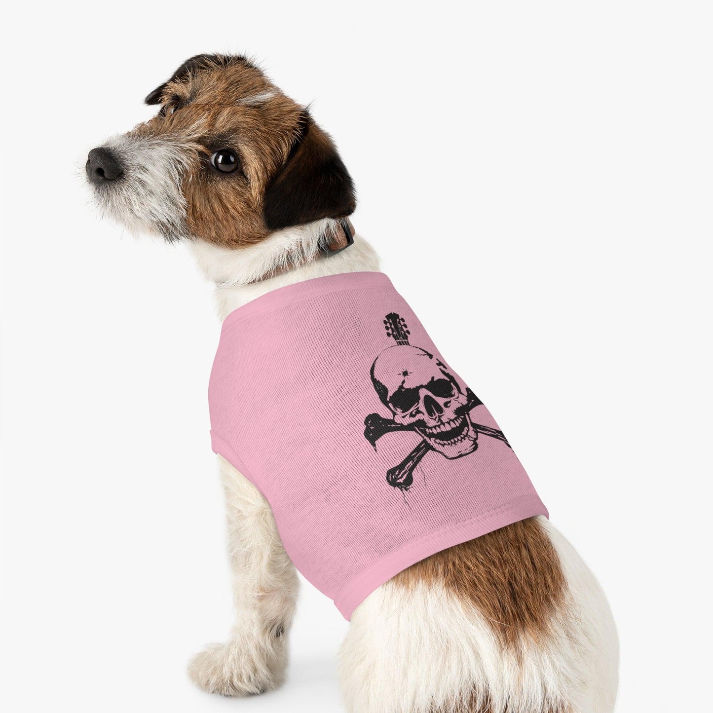 Guitar Skull Pet Tank Top - Premium Pets from Printify - Just $41.69! Shop now at Lizard Vigilante