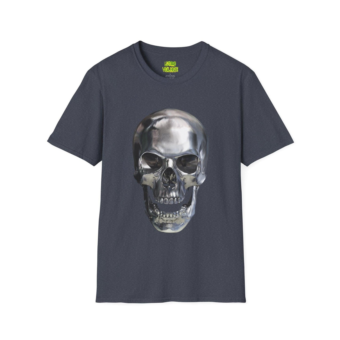 Shining Skull Unisex Softstyle T-Shirt - Lizard Vigilante