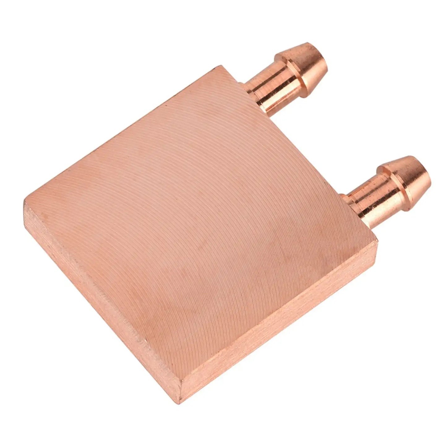 Copper Water Cooling Block for Graphics GPU Head CPU 40 * 40 * 10mm