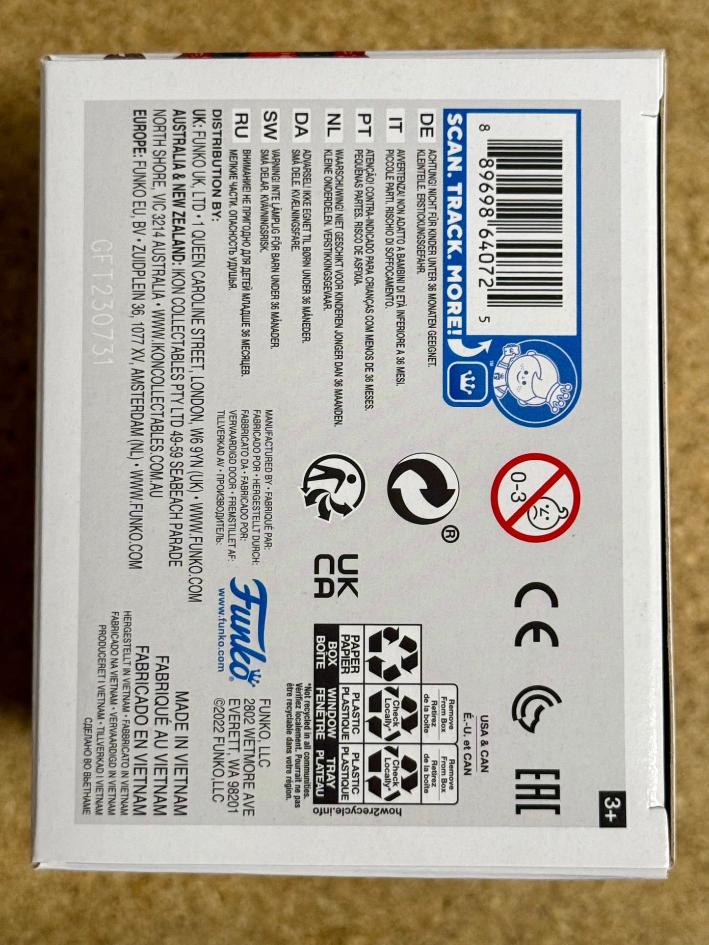 Rosie O’Donnell Signed Funko Pop! Movie Theaters Soda Cup #200 With PSA COA