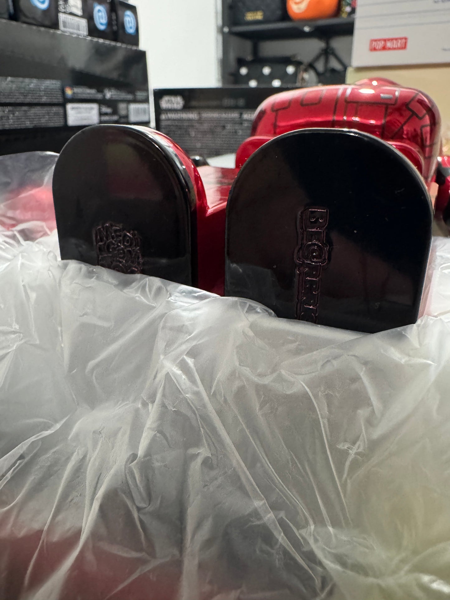 Medicom Bearbrick Star Wars Sith Trooper Chrome Version 400% and 100% Grail