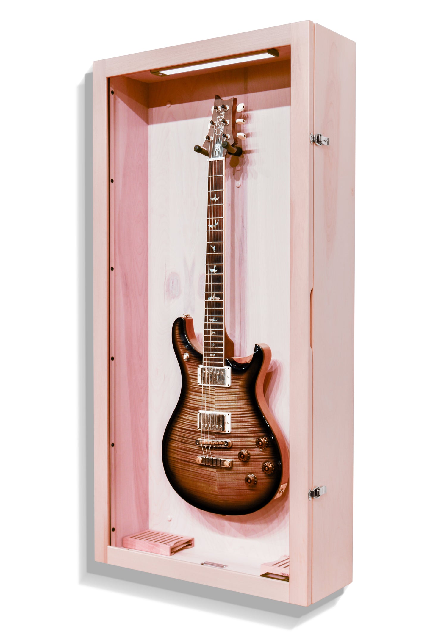 ClimaCase Rectangle Humidor - Birch with Campbell White Stain