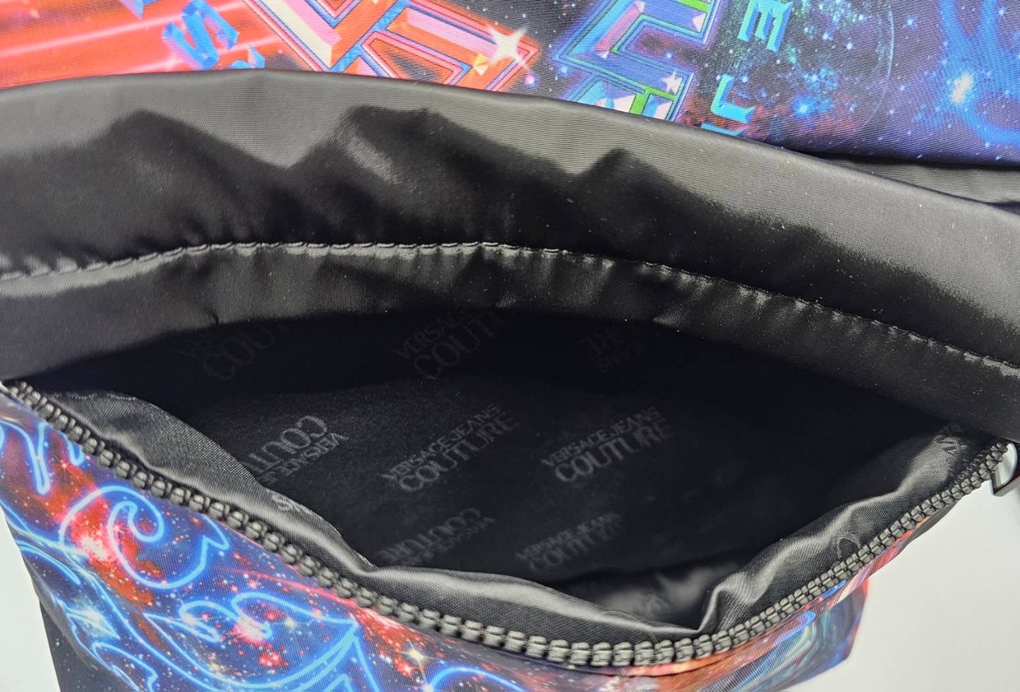 Versace Jeans Couture Logo Space Print Backpack