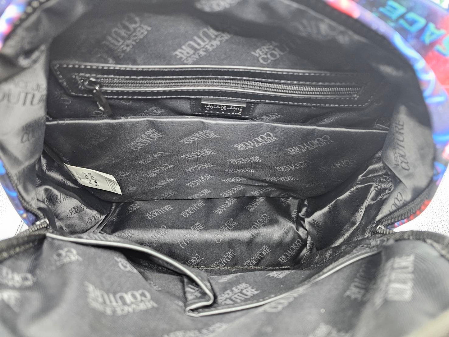 Versace Jeans Couture Logo Space Print Backpack