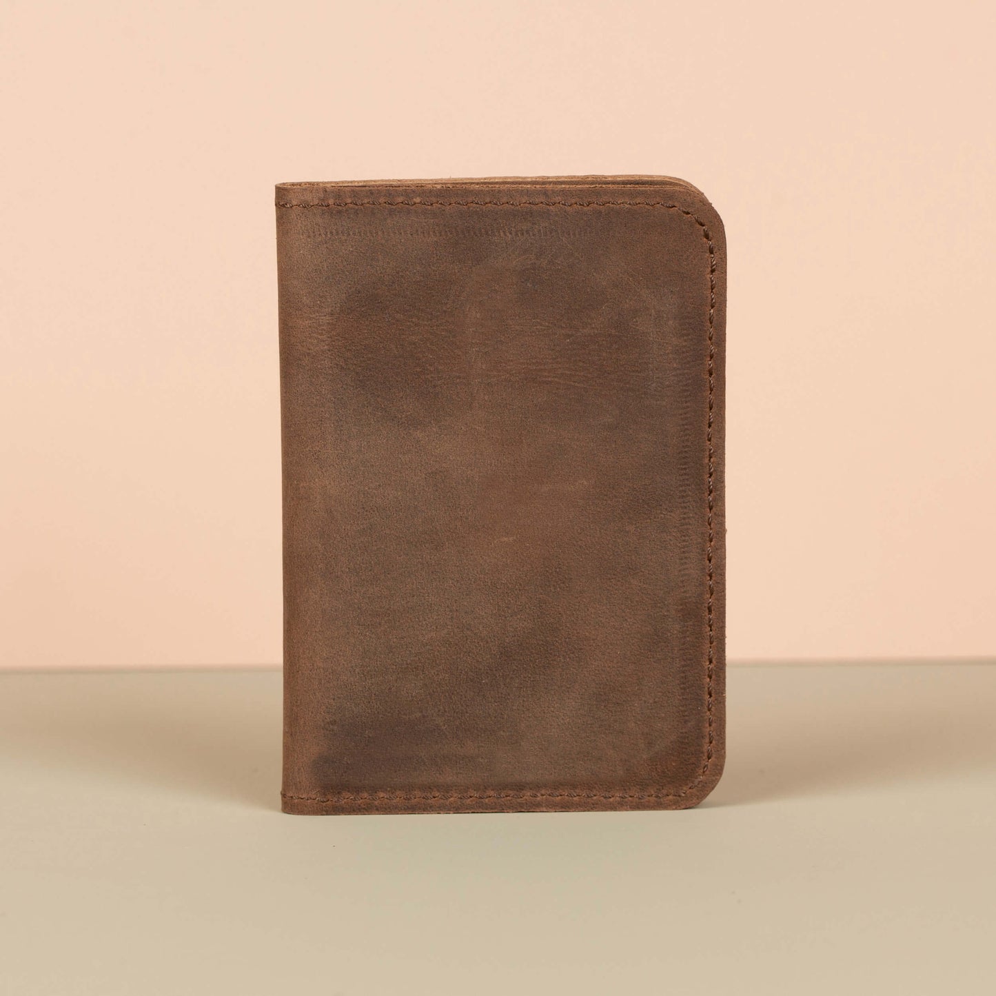 Classic Leather Cardholder Wallet - Earthy Brown - Berkeley