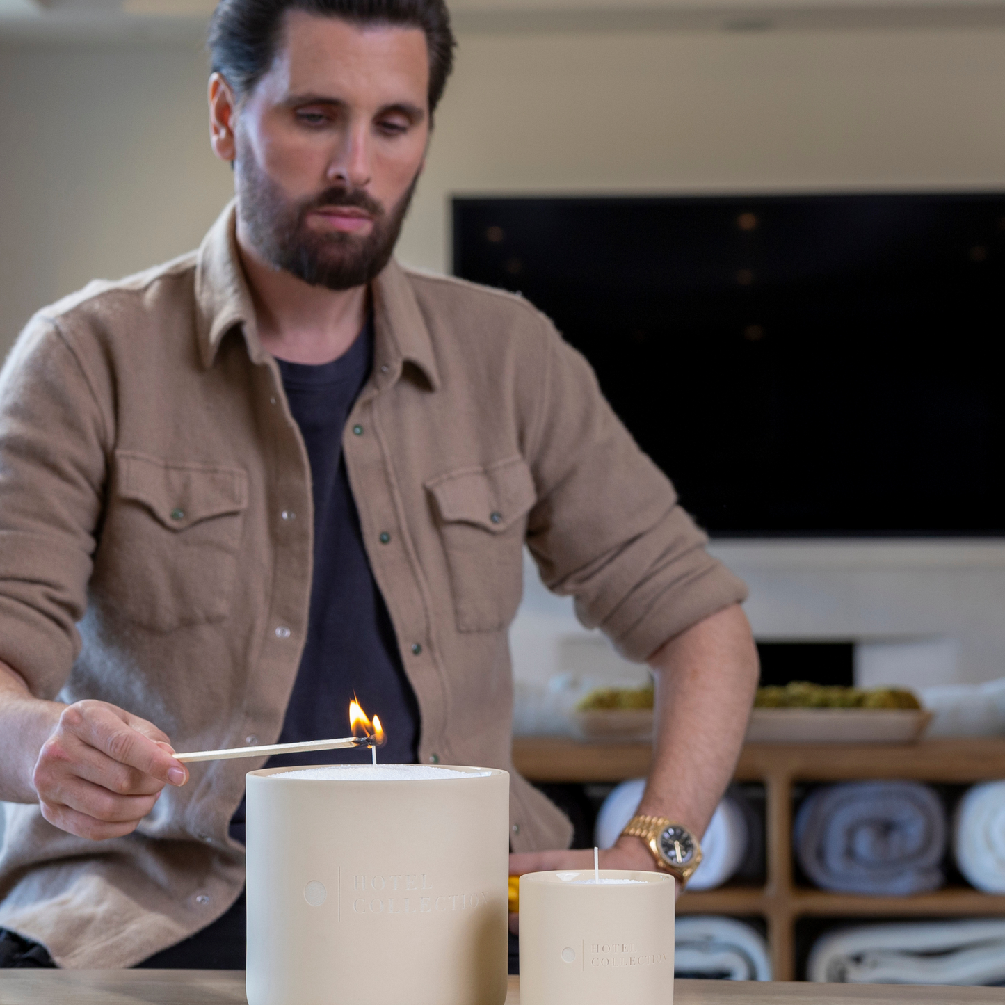 Grande Ceramic Sand Wax Set